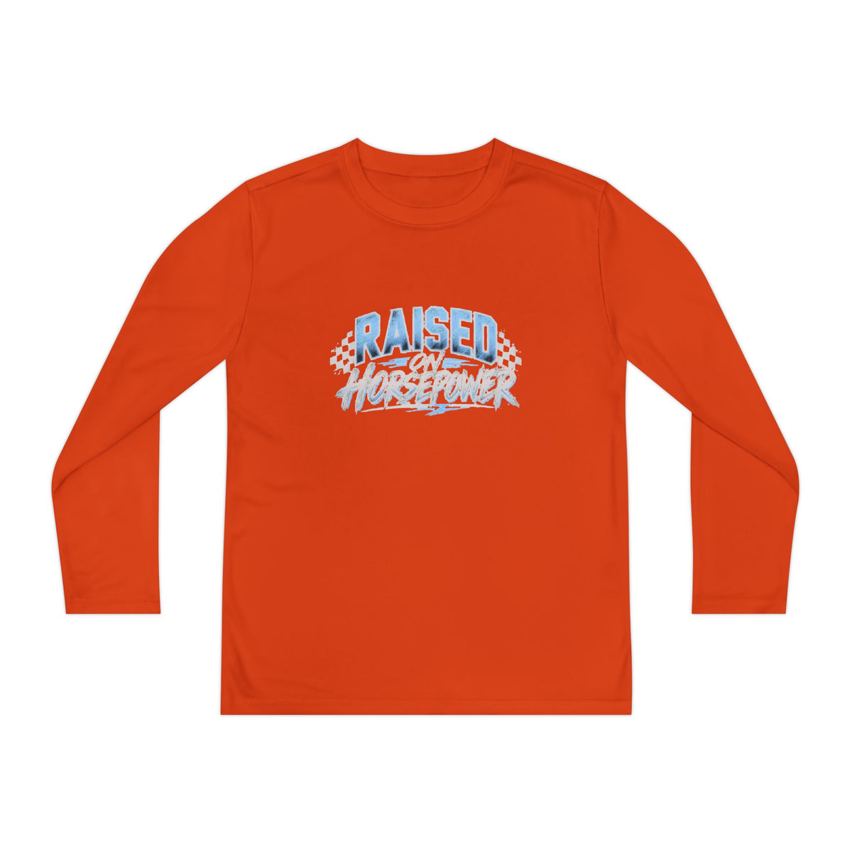 Raised on Horsepower Youth Long Sleeve Shirt