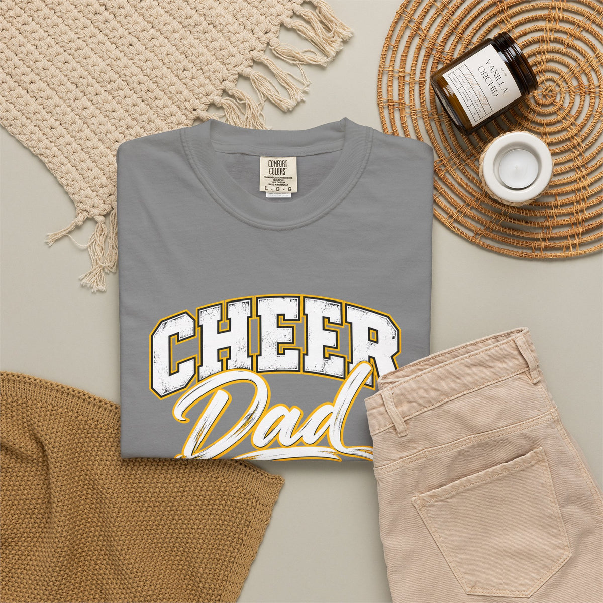 Cheer Dad T-Shirt — "Professional Bag Carrier" Vintage Sport Dad Tee