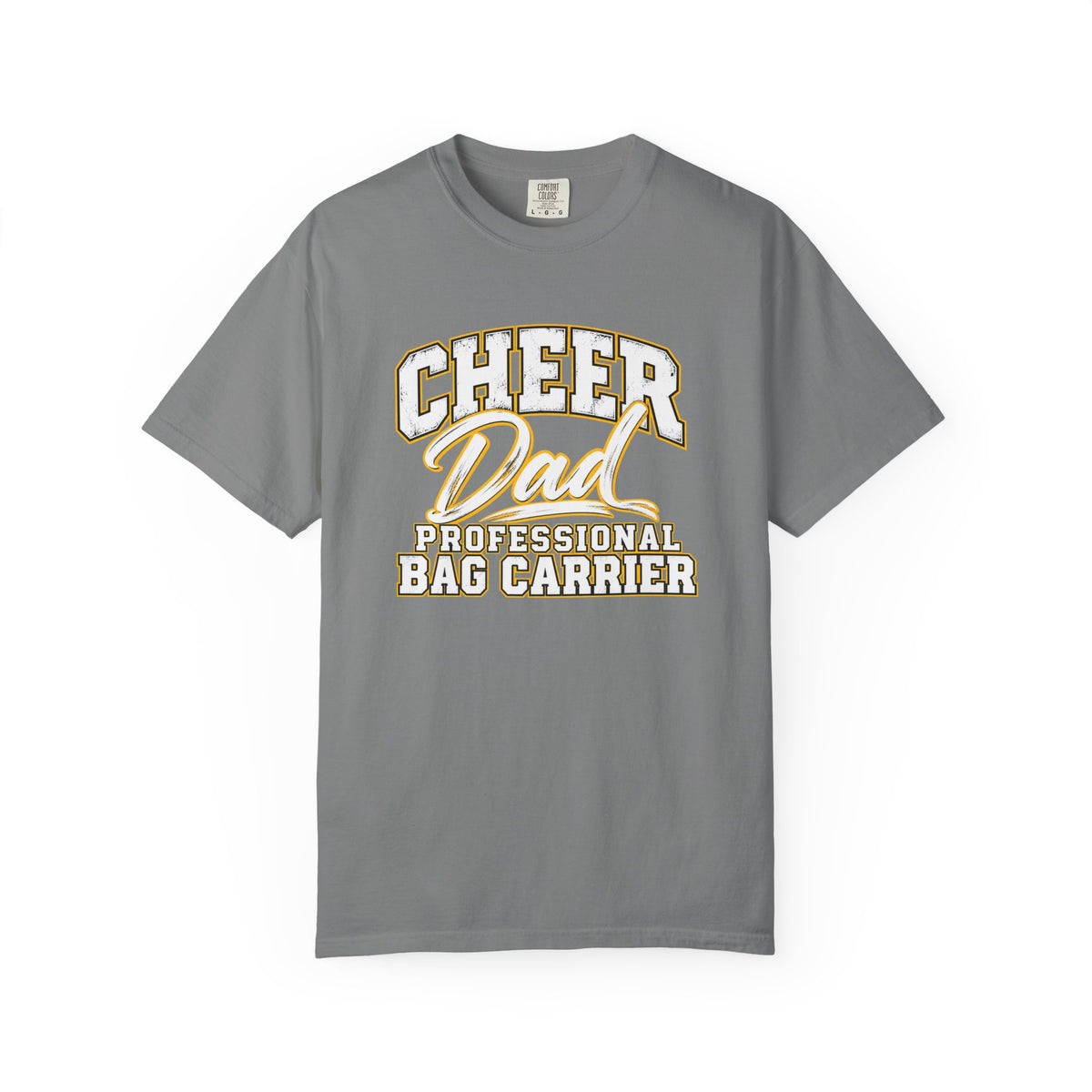 Cheer Dad T-Shirt — "Professional Bag Carrier" Vintage Sport Dad Tee