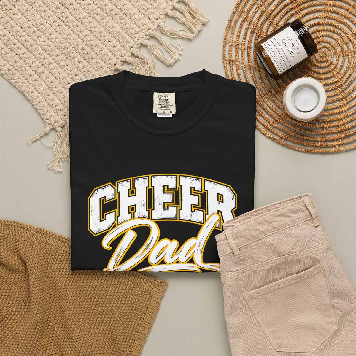 Cheer Dad T-Shirt — "Professional Bag Carrier" Vintage Sport Dad Tee
